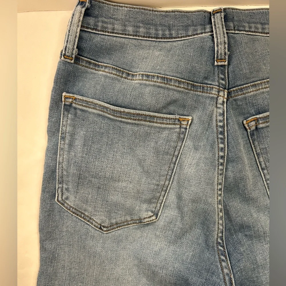 J CREW Women's High Rise Skinny Light Wash Jeans Size 27 - Picture 9 of 12